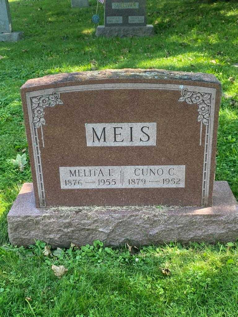 Cuno C. Meis's grave. Photo 3