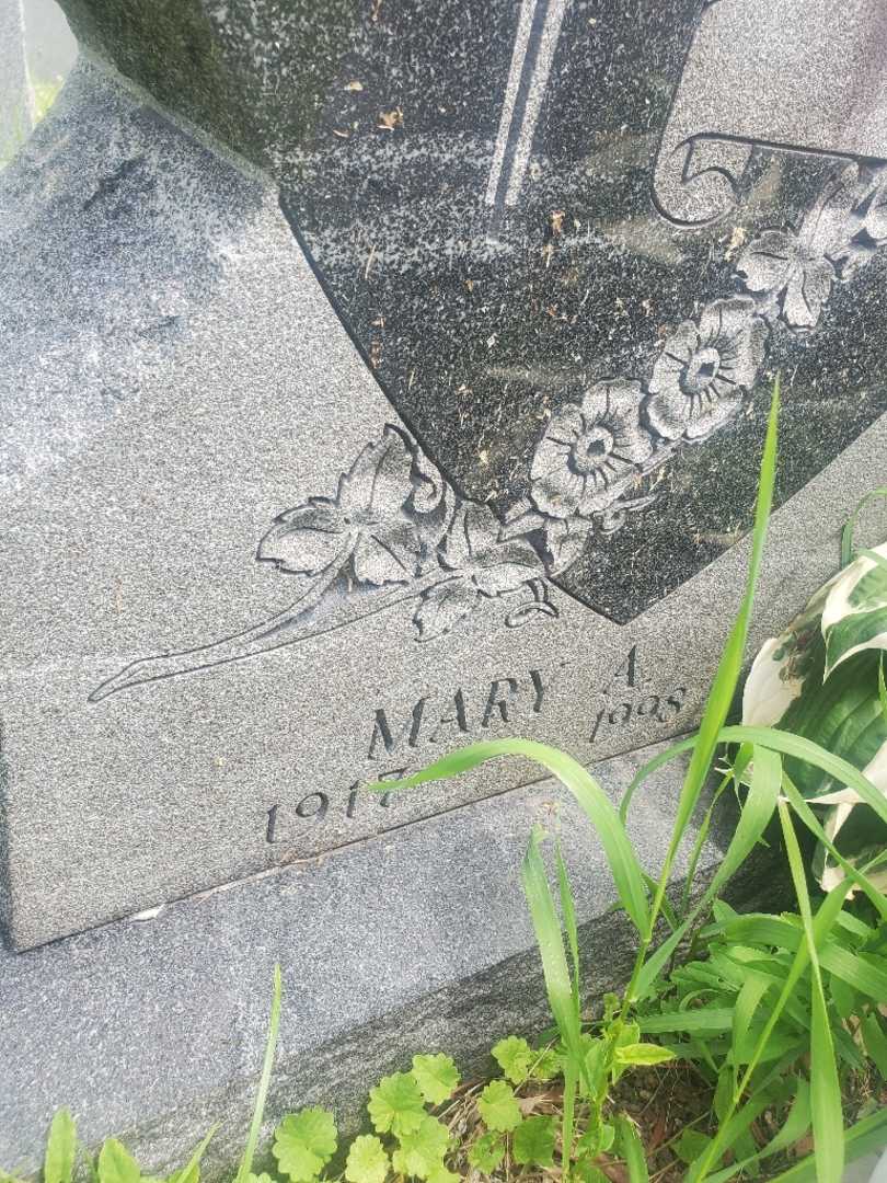 Mary A. Lumia's grave. Photo 2