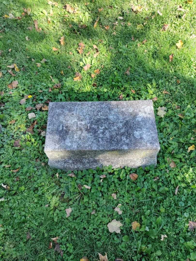 Henry Goettel's grave. Photo 2