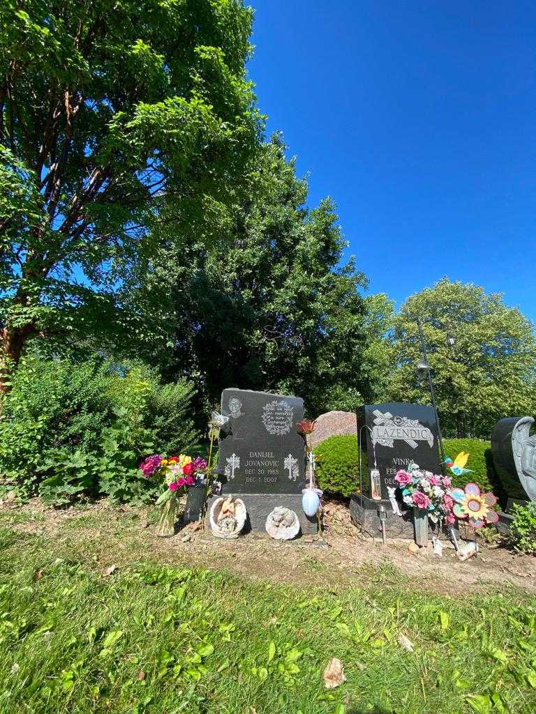 Danijel Jovanovic's grave. Photo 1