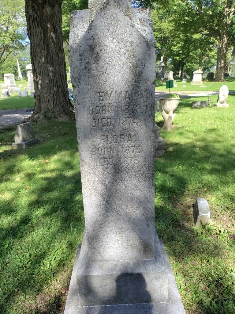 Flora Schultz's grave. Photo 2