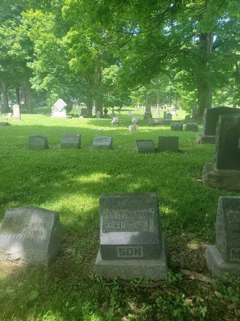 Arthur A. Klein's grave. Photo 2
