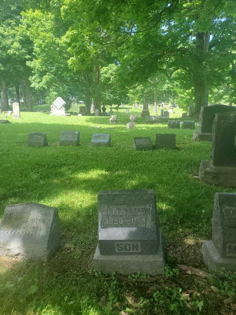 Arthur A. Klein's grave. Photo 1