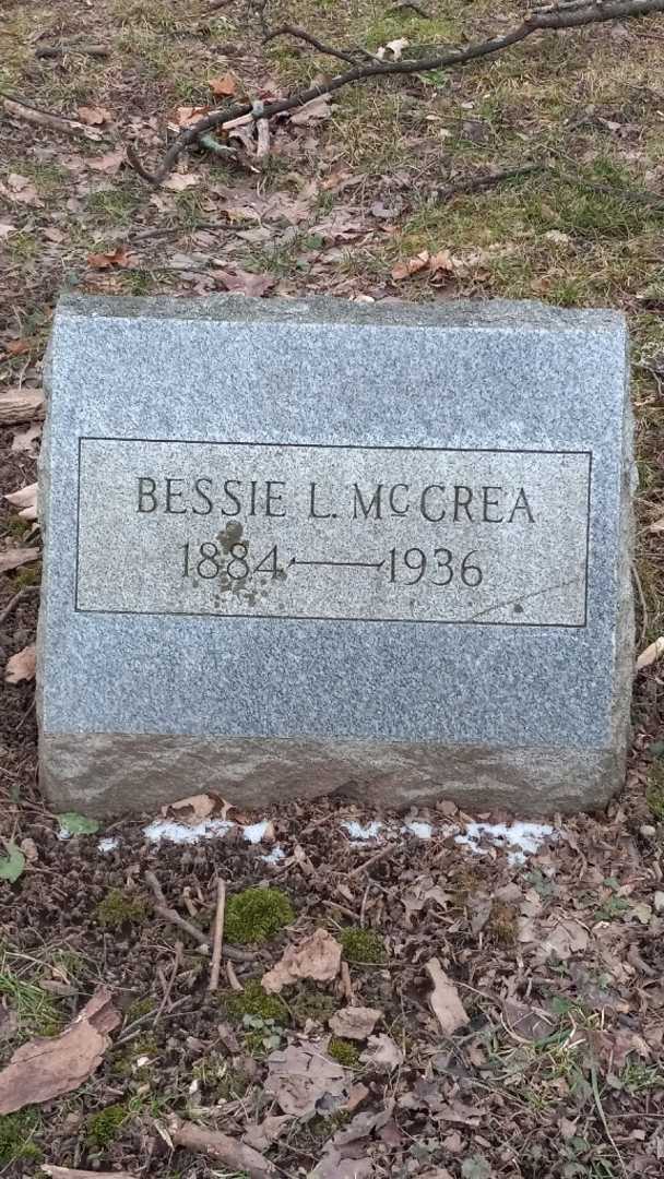 Bessie Lara Mccrea's grave. Photo 4