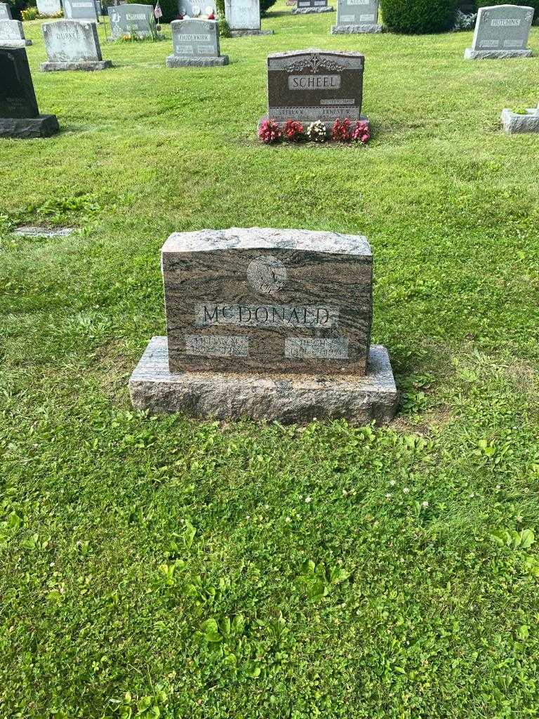 Hugh J. McDonald's grave. Photo 2