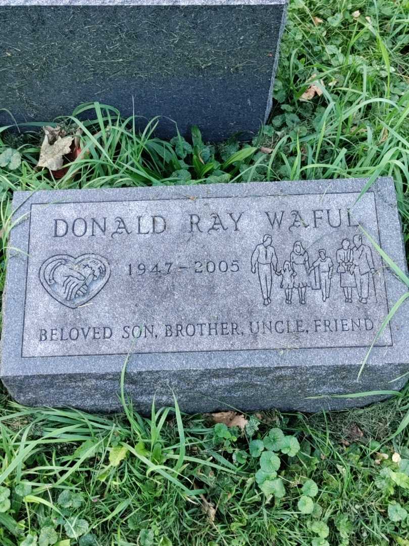 Donald Ray Waful's grave. Photo 3