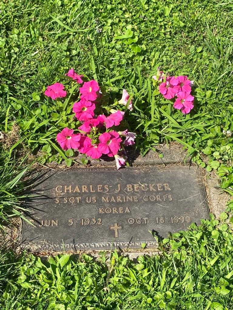 Charles J. Becker's grave. Photo 1