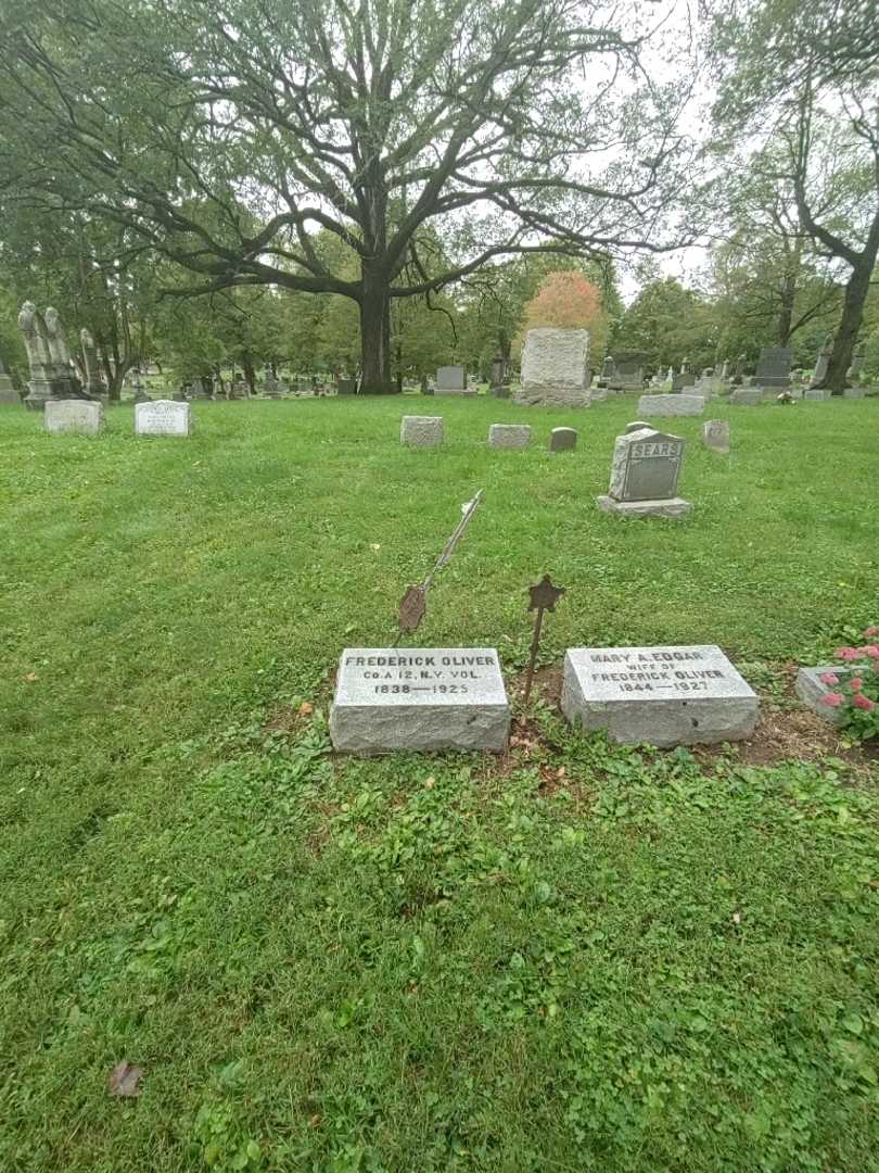 Frederick Oliver's grave. Photo 1