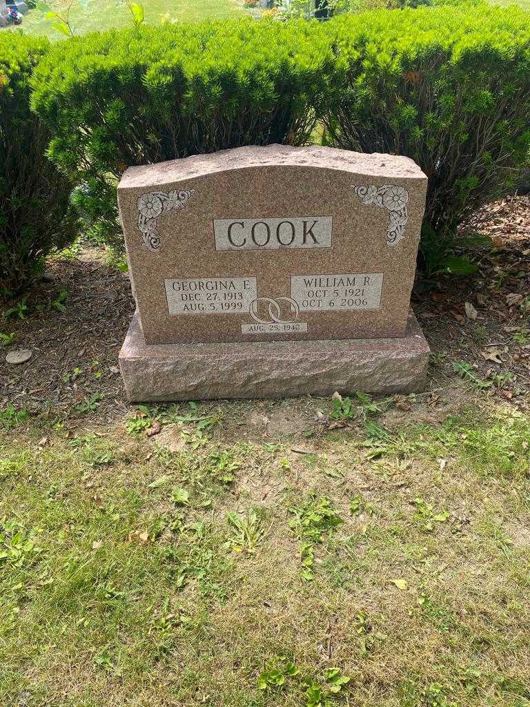 William R. Cook's grave. Photo 2