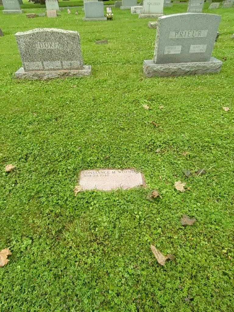 Constance M. Wozniak's grave. Photo 1