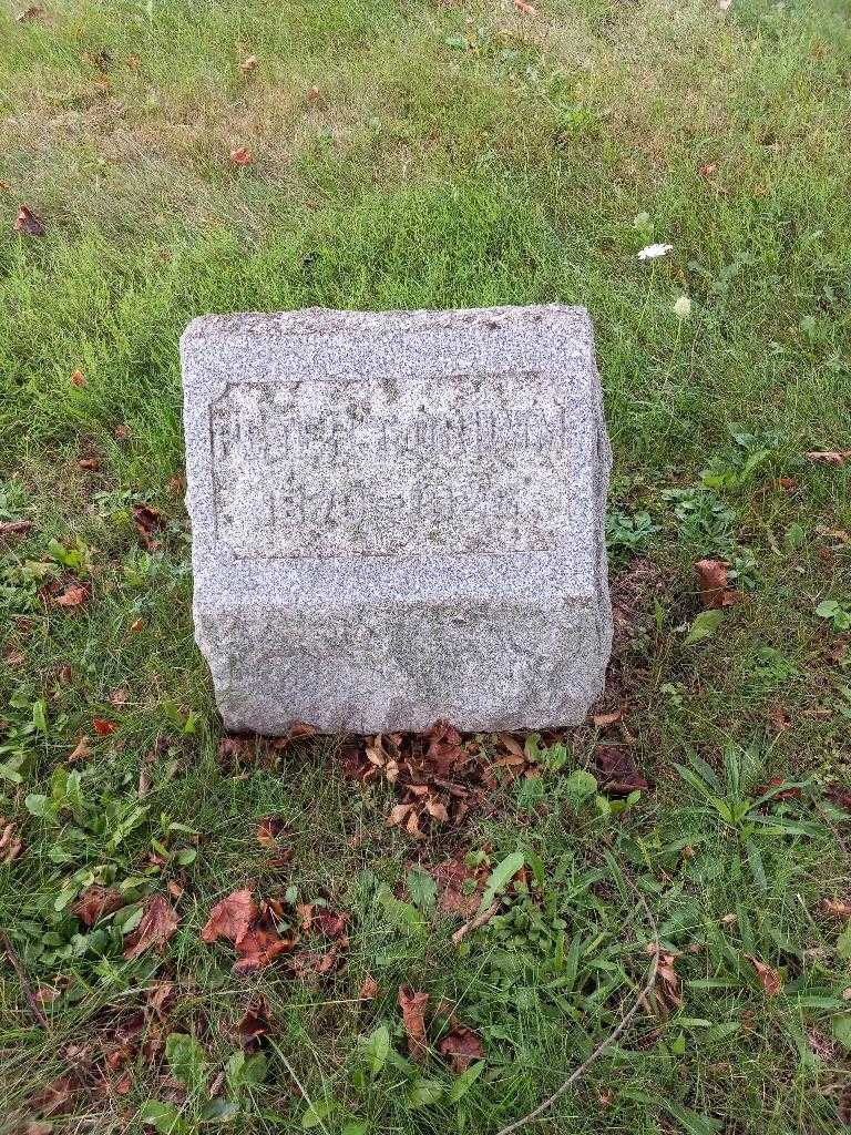 Peter T. Drumm's grave. Photo 2