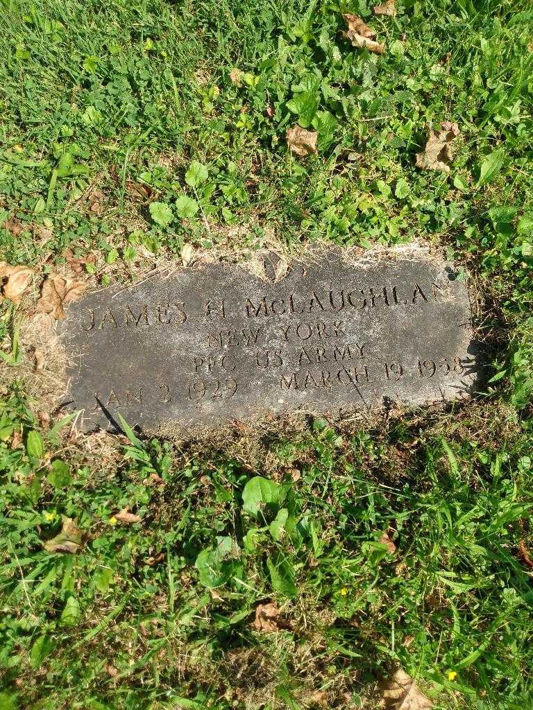 James H. McLaughlan US Army's grave. Photo 3
