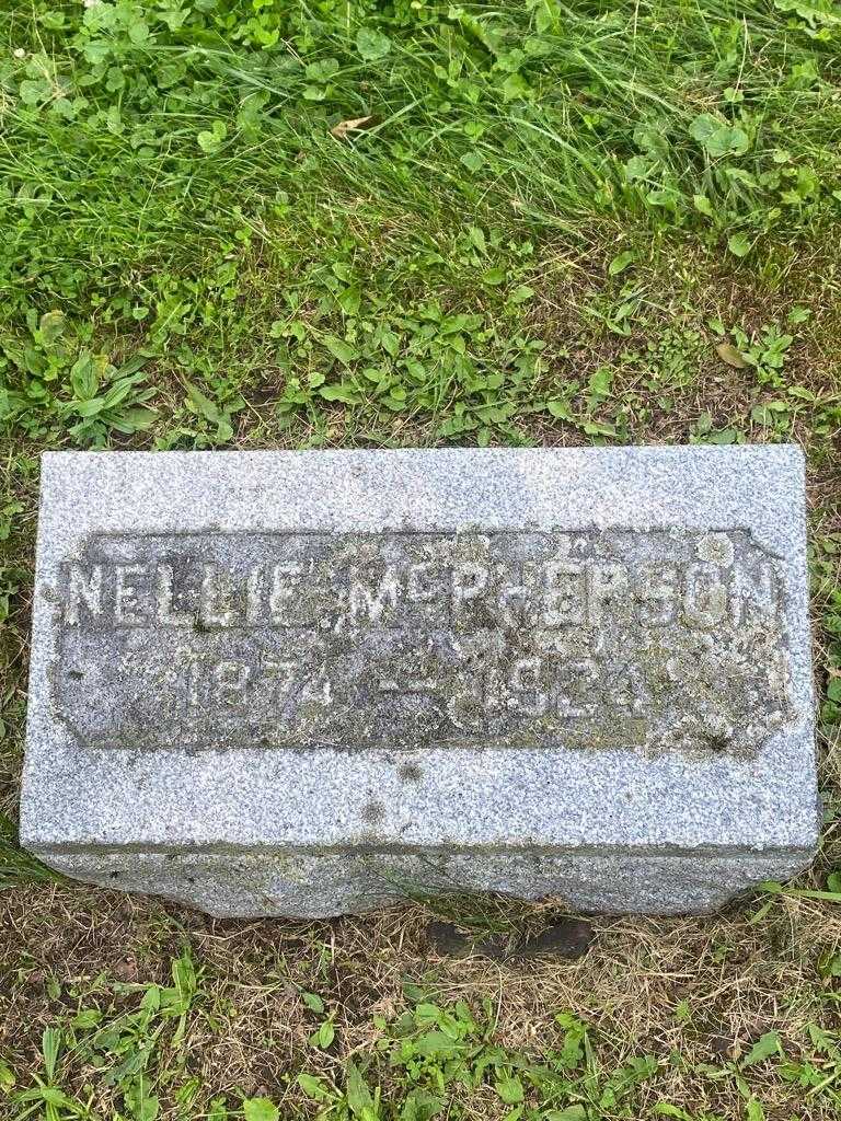 Nellie Mcpherson's grave. Photo 3