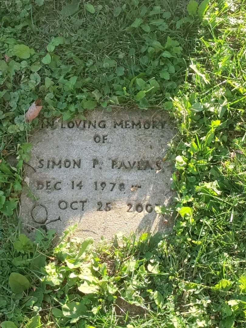 Simon Peter Pavlas's grave. Photo 4