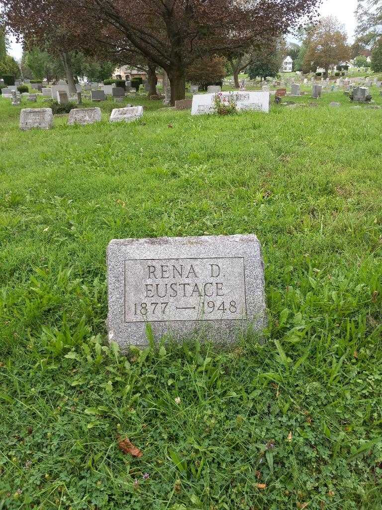 Rena B. Eustace's grave. Photo 1
