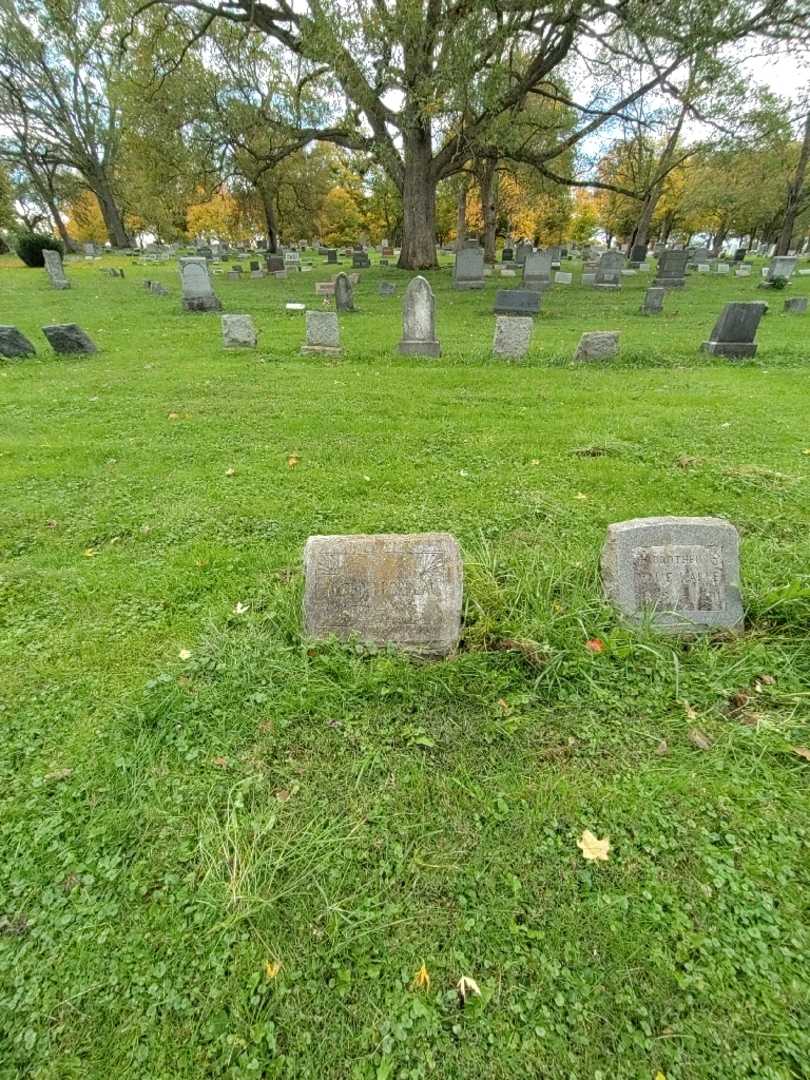 Joseph Bordeau's grave. Photo 1