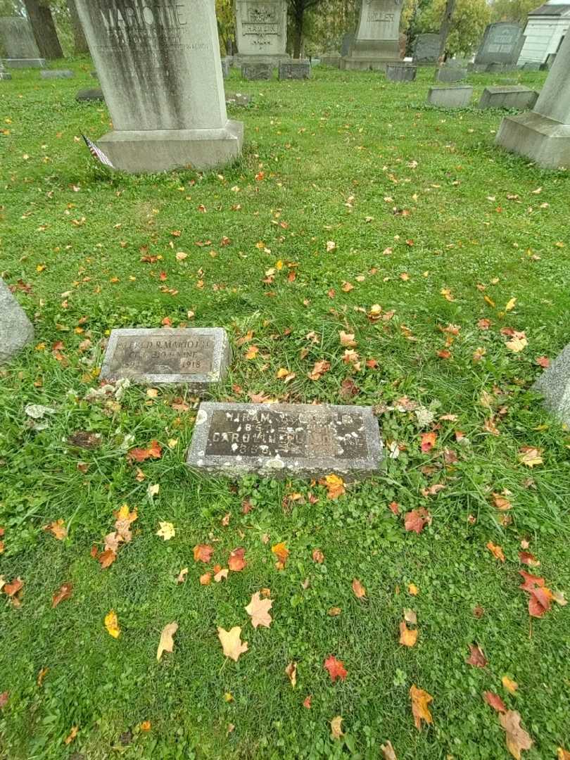 Hiram E. Moore's grave. Photo 1