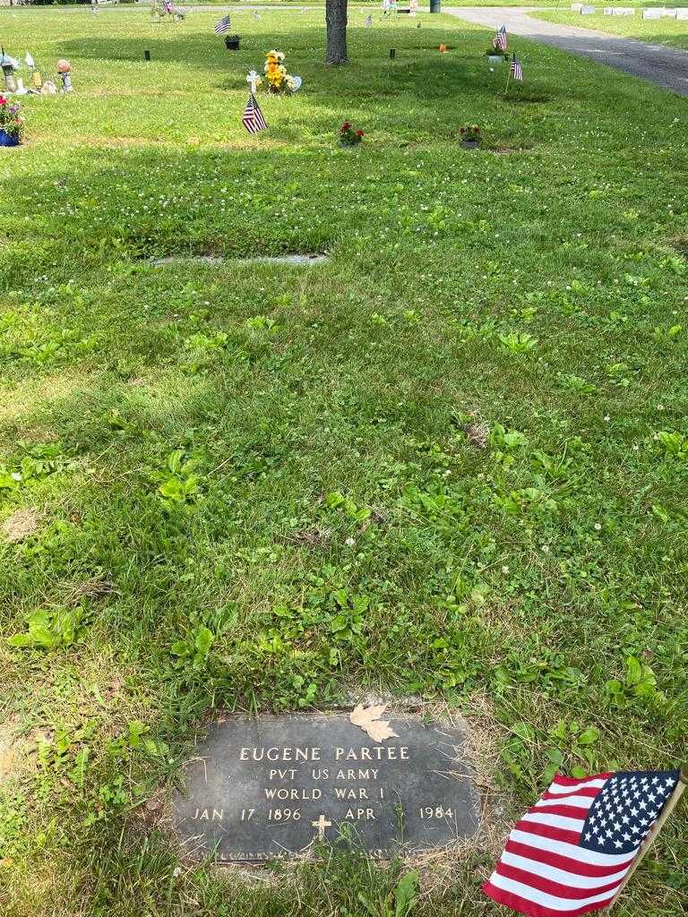 Eugene Partee's grave. Photo 2