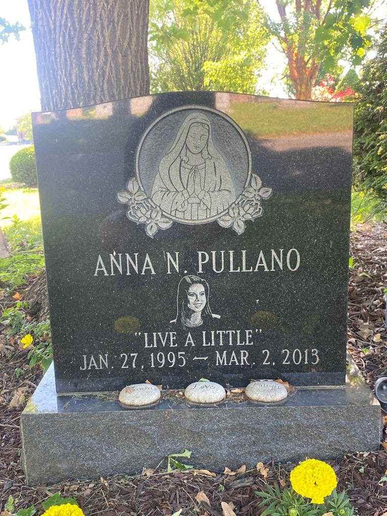 Anna N. Pullano's grave. Photo 1