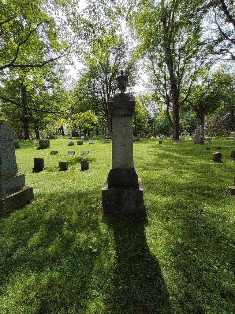 Jane Craddock's grave. Photo 1