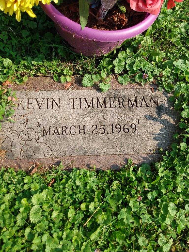 Kevin Timmerman's grave. Photo 3