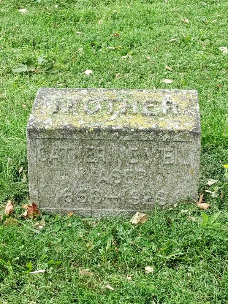 Catherine Weil Maser's grave. Photo 3