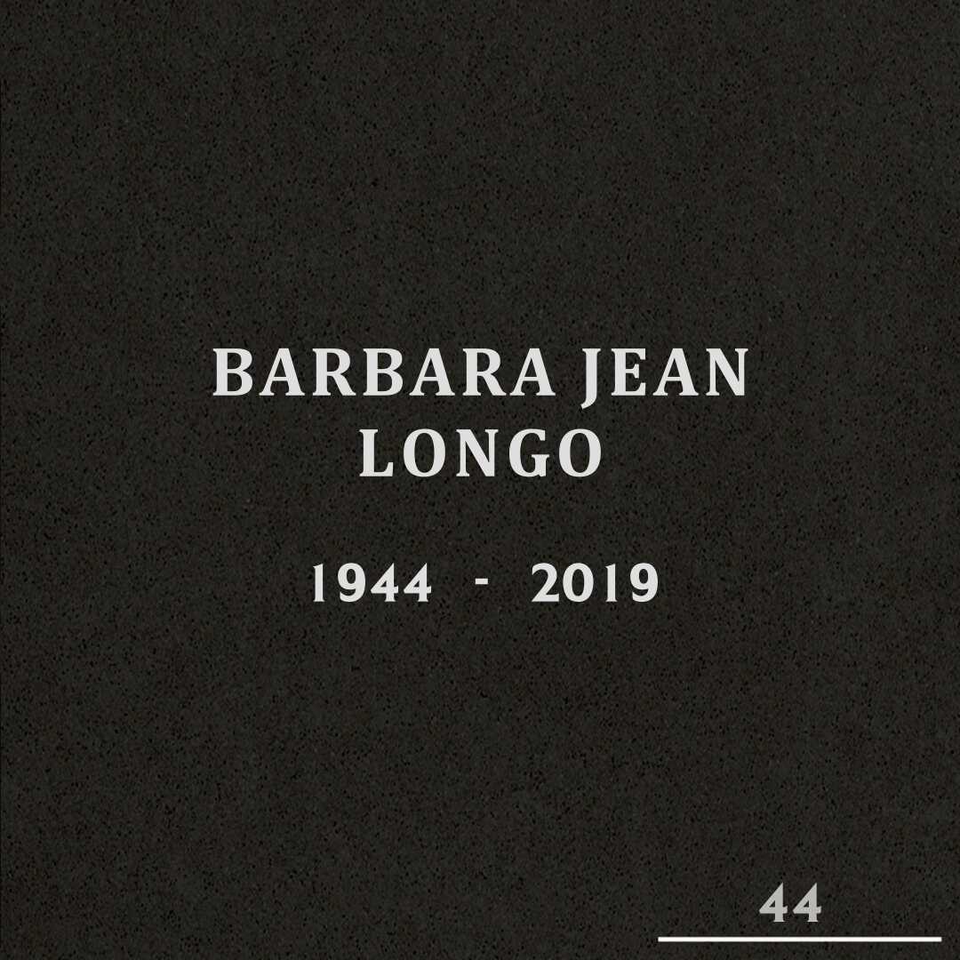 Barbara Jean Longo's grave