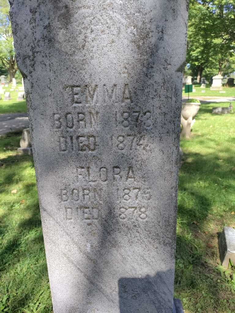 Flora Schultz's grave. Photo 4