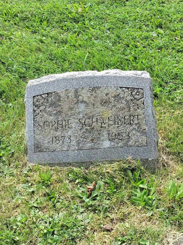 Sophie E. Schweikert's grave. Photo 3
