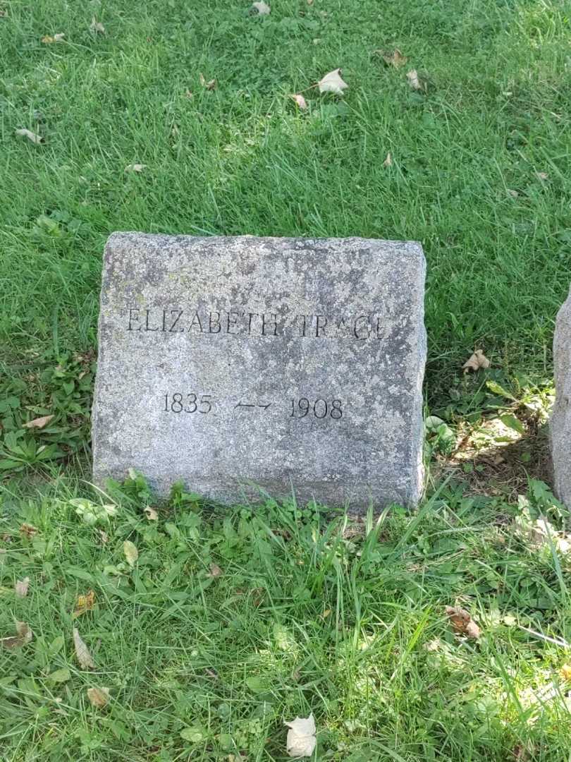 Elizabeth Trage's grave. Photo 2