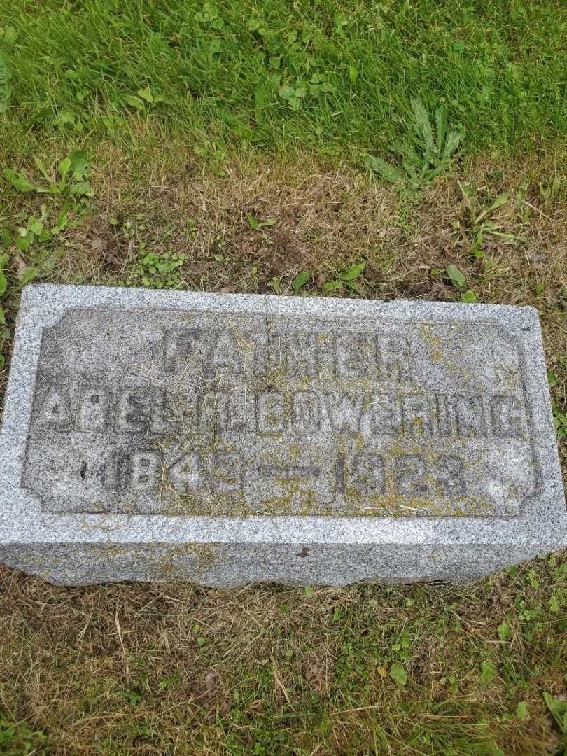 Abel R. Bowering's grave. Photo 3