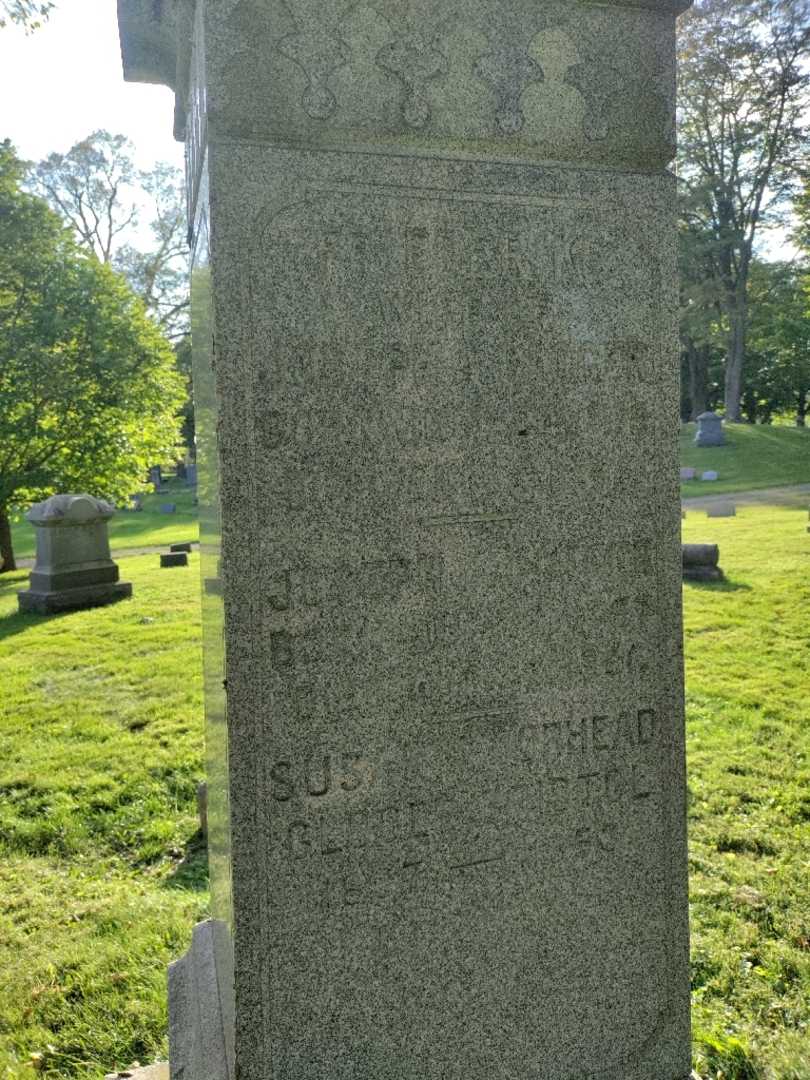 Fredericka Gloger's grave. Photo 3