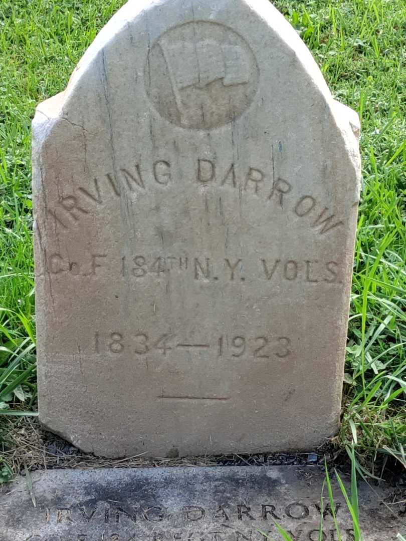 Irving Darrow's grave. Photo 3