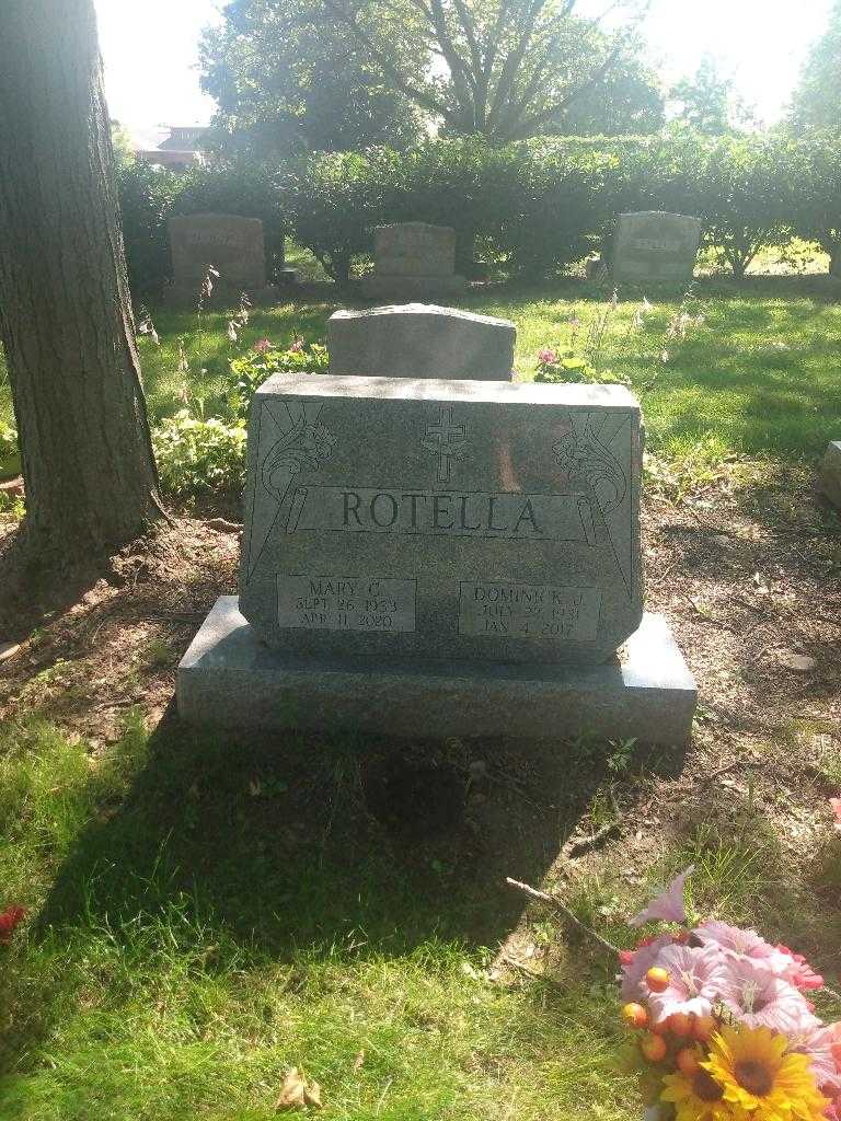 Mary C. Rotella's grave. Photo 1
