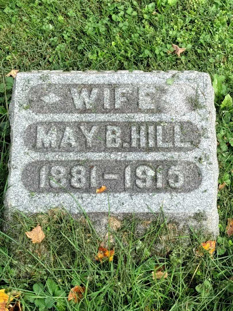 May B. Hill's grave. Photo 3