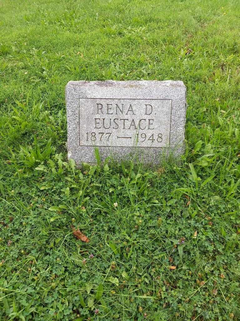 Rena B. Eustace's grave. Photo 2