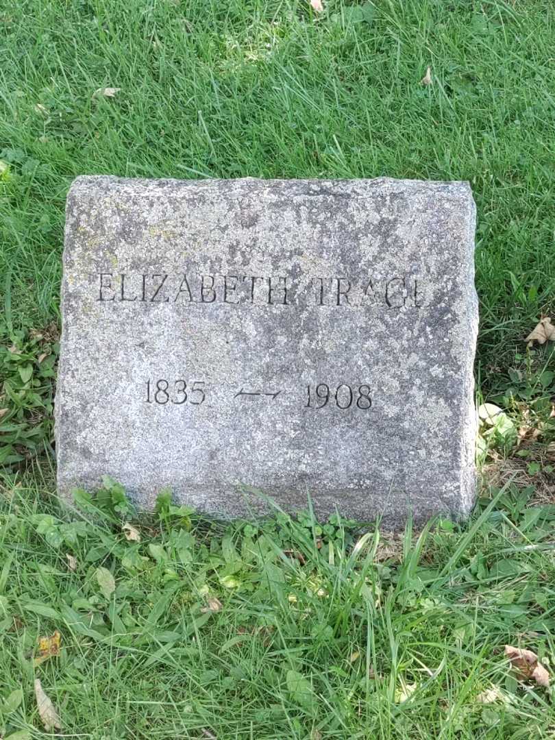 Elizabeth Trage's grave. Photo 3