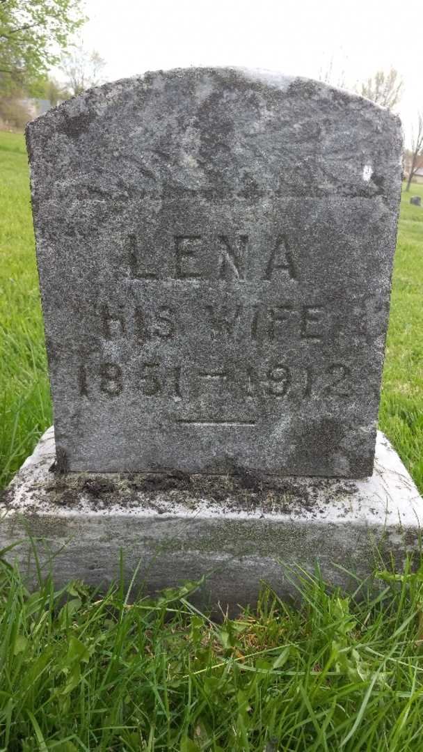Lena S. Blattner's grave. Photo 3
