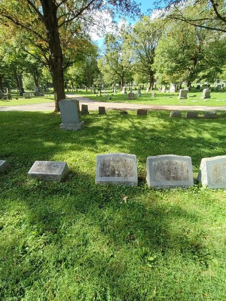 Gallus Zeller's grave. Photo 1