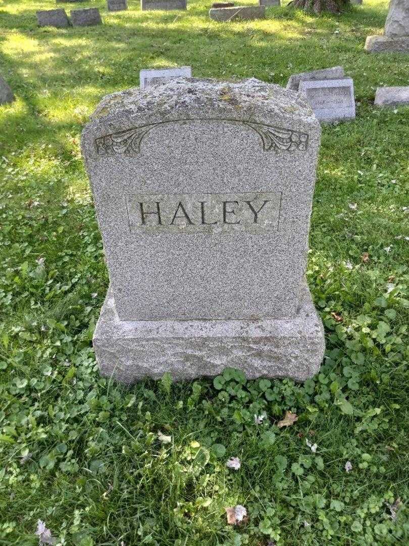 John J. Haley's grave. Photo 4