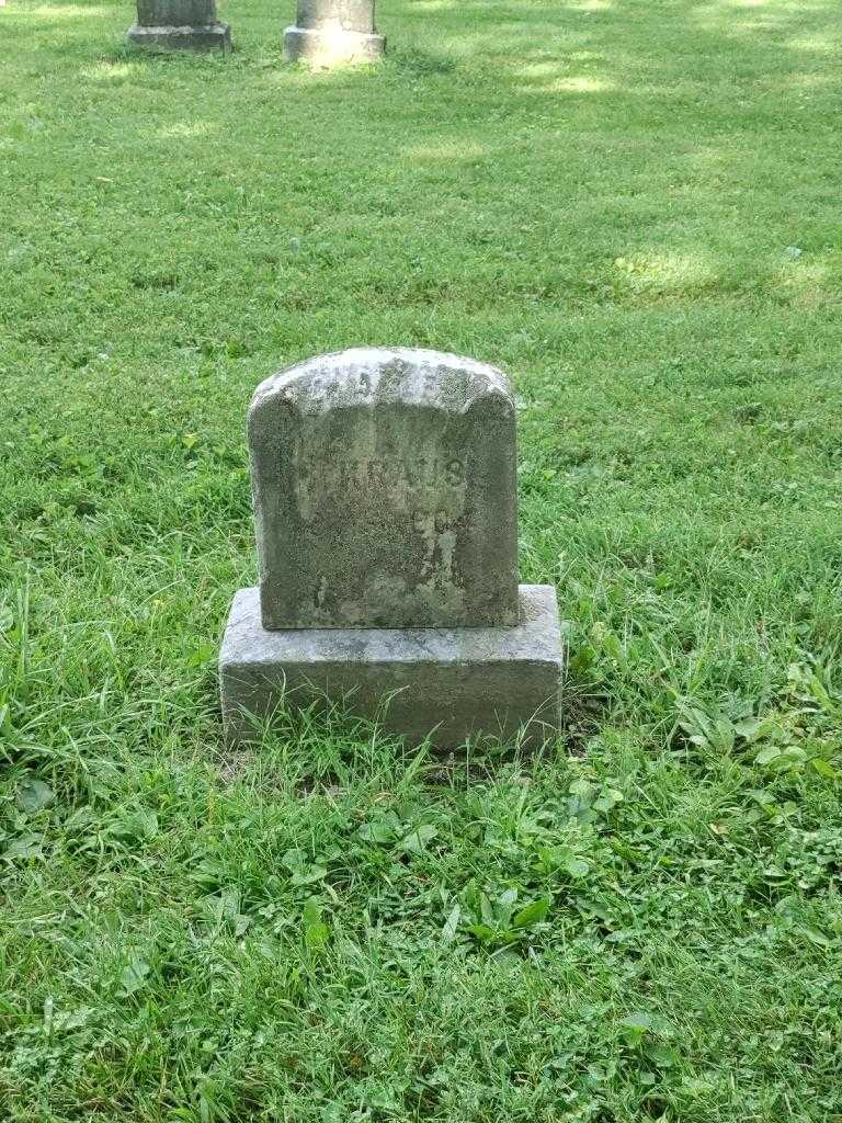 Charles Kraus's grave. Photo 2