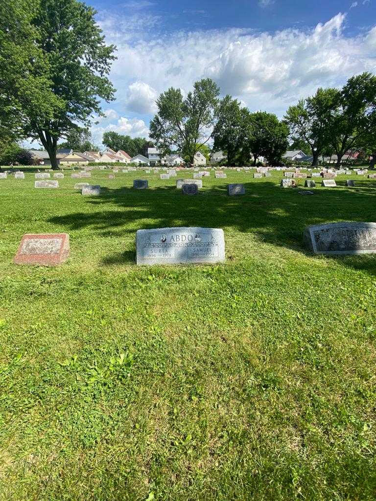 Samuel Abdo's grave. Photo 1