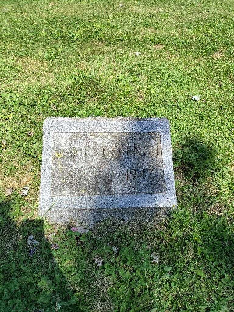 James F. French's grave. Photo 2