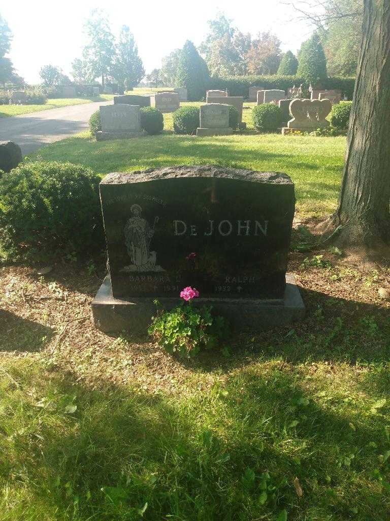 Barbara L. DeJohn's grave. Photo 1