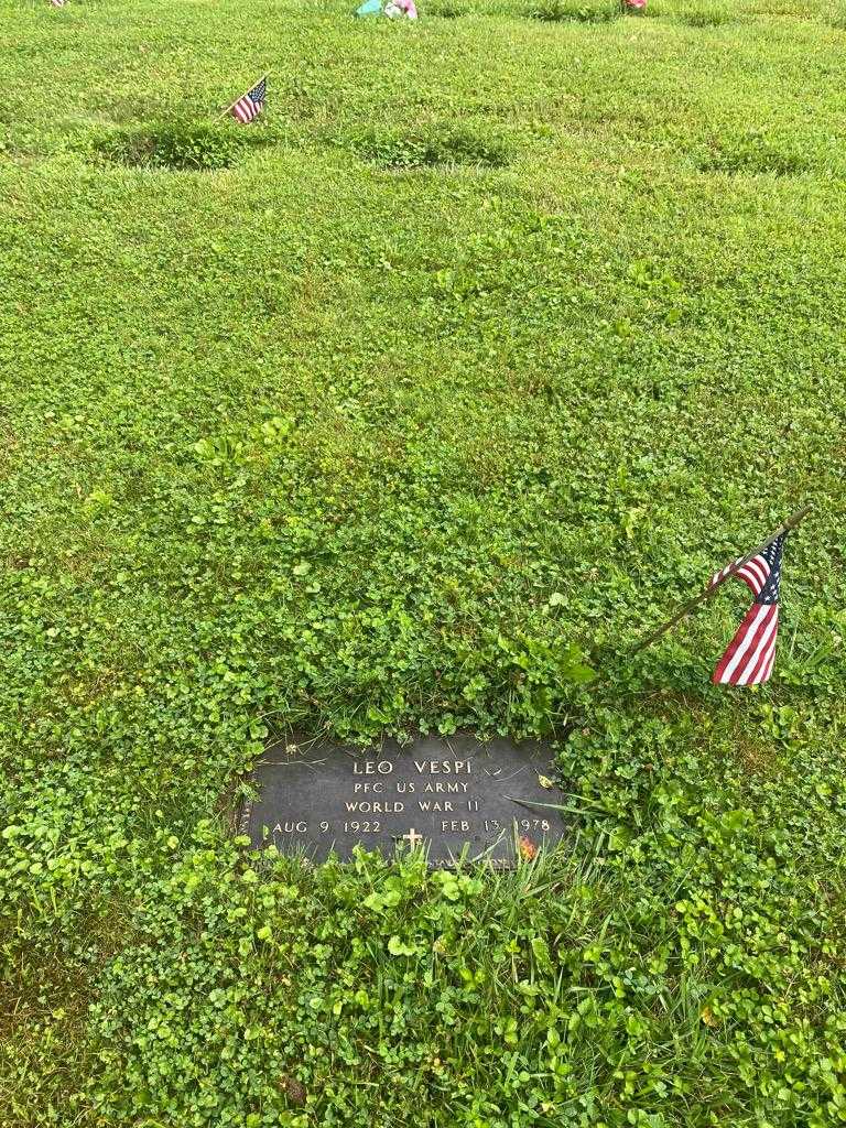 Leo Vespi's grave. Photo 2