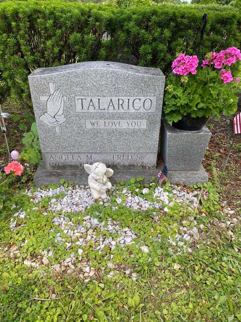 Fred Talarico Senior's grave. Photo 2