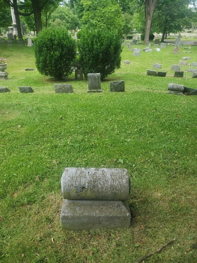 Lena White's grave. Photo 1