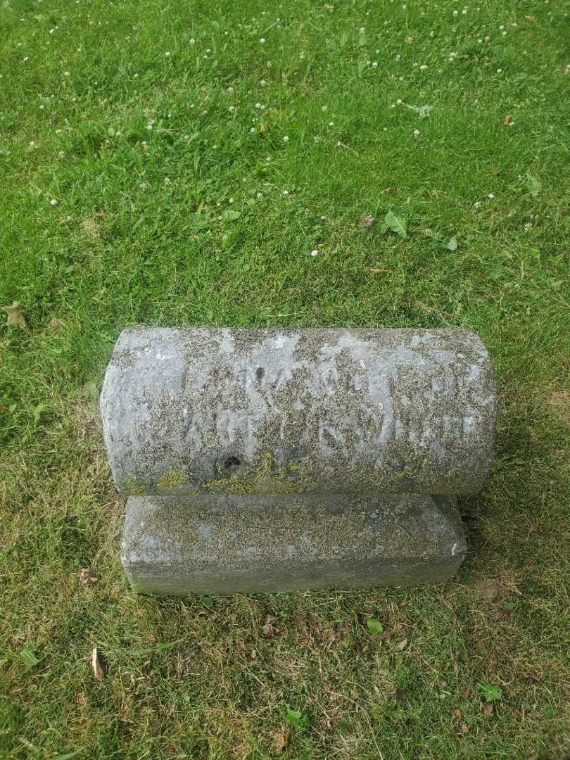 Lena White's grave. Photo 2