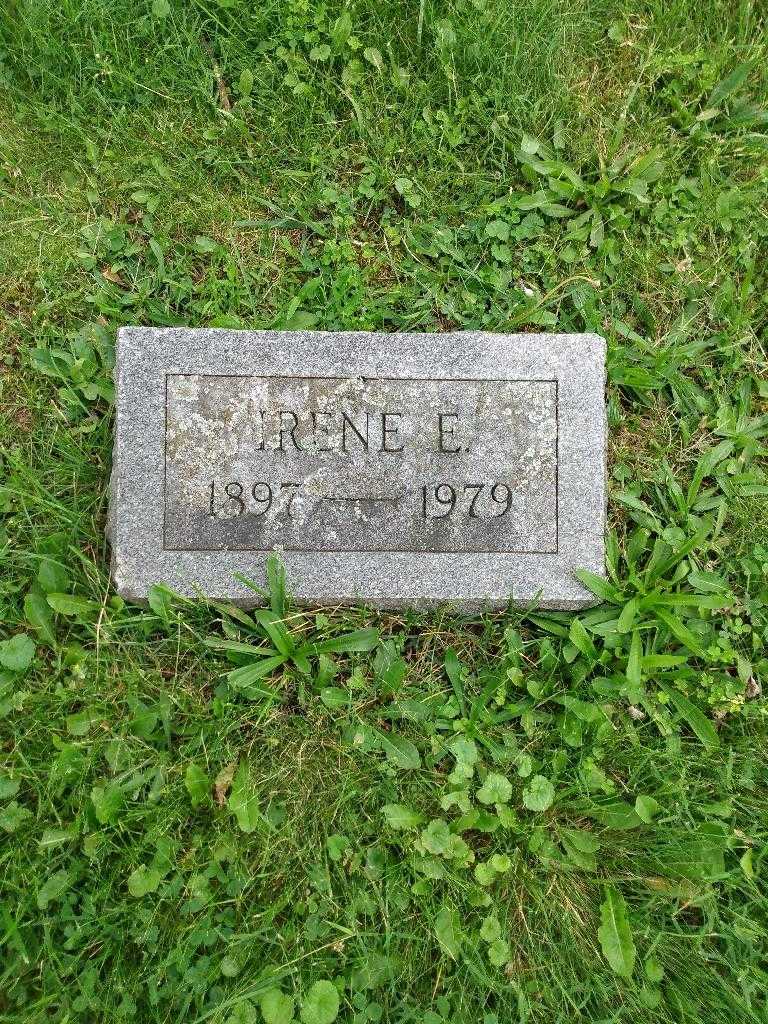 Irene E. Drought's grave. Photo 2