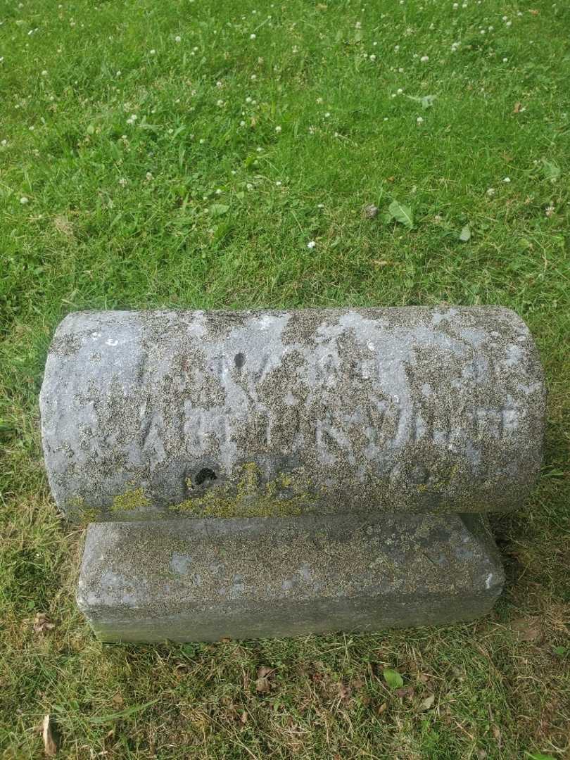 Lena White's grave. Photo 3